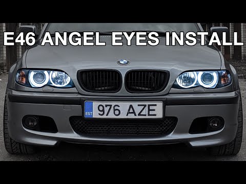 BMW E46 Angel Eyes Installation and Wiring - Easy Guide