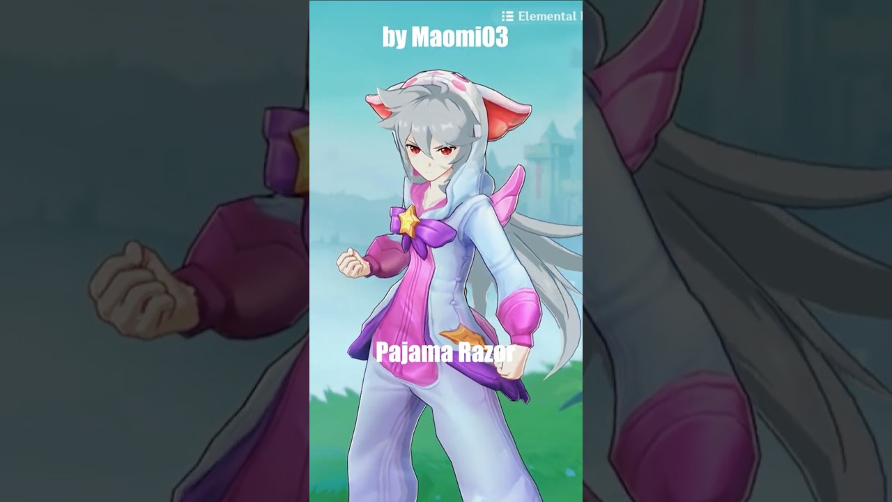 Genshin Impact Razor mods 