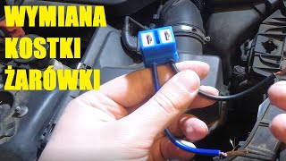Replacing a car headlight bulb socket/connector (H7, H4) | Repair # 27