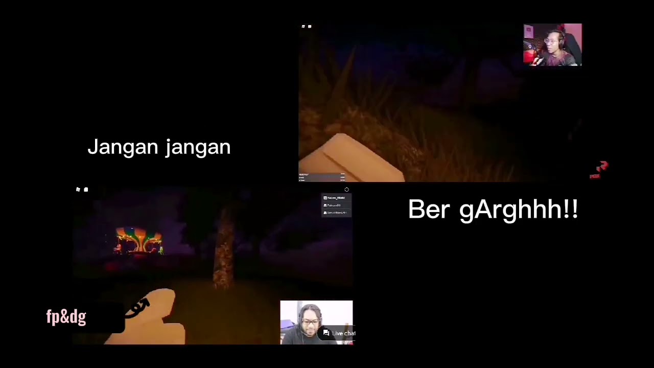 Bila pokro struggle main roblox and member hanya mampu ketawa | Malaysia roblox horror gamers