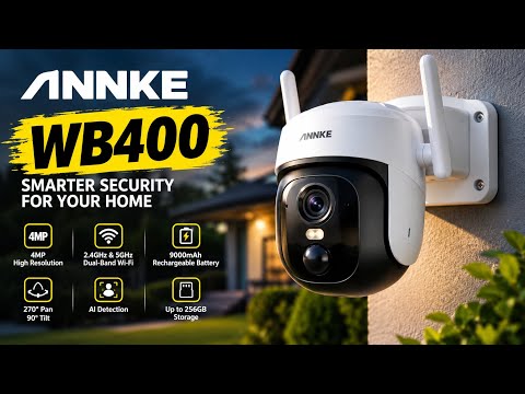 ANNKE WB400 Review: The Wireless Security Camera You Need?
