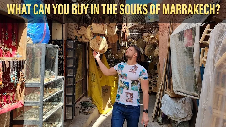 SOUKS OF MARRAKECH MOROCCO || WHAT CAN YOU BUY ? (VIRTUAL TRAVEL TOUR)