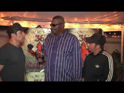 Movie stars Joey Dedio and Franky G with Al McGhee