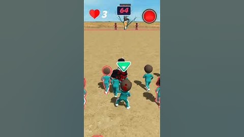 squid game run challenge video || squid game #squidgame #youtubeshorts #shorts #gaming #viral