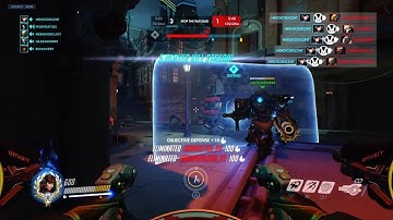 Landing a HUGE Dva Bomb on Kings Row! | Overwatch  - Competitive S10 | #12