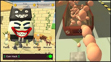 chicken gun lary hacker mod menu 😨😨 || trying chicken gun mod menu for first time ||