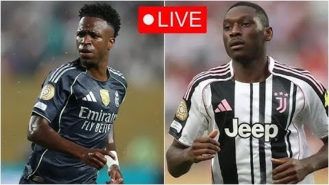 🔴Real Madrid vs Juventus LIVE | FIFA Club World Cup 2025 | Watch Along & e-Football Match