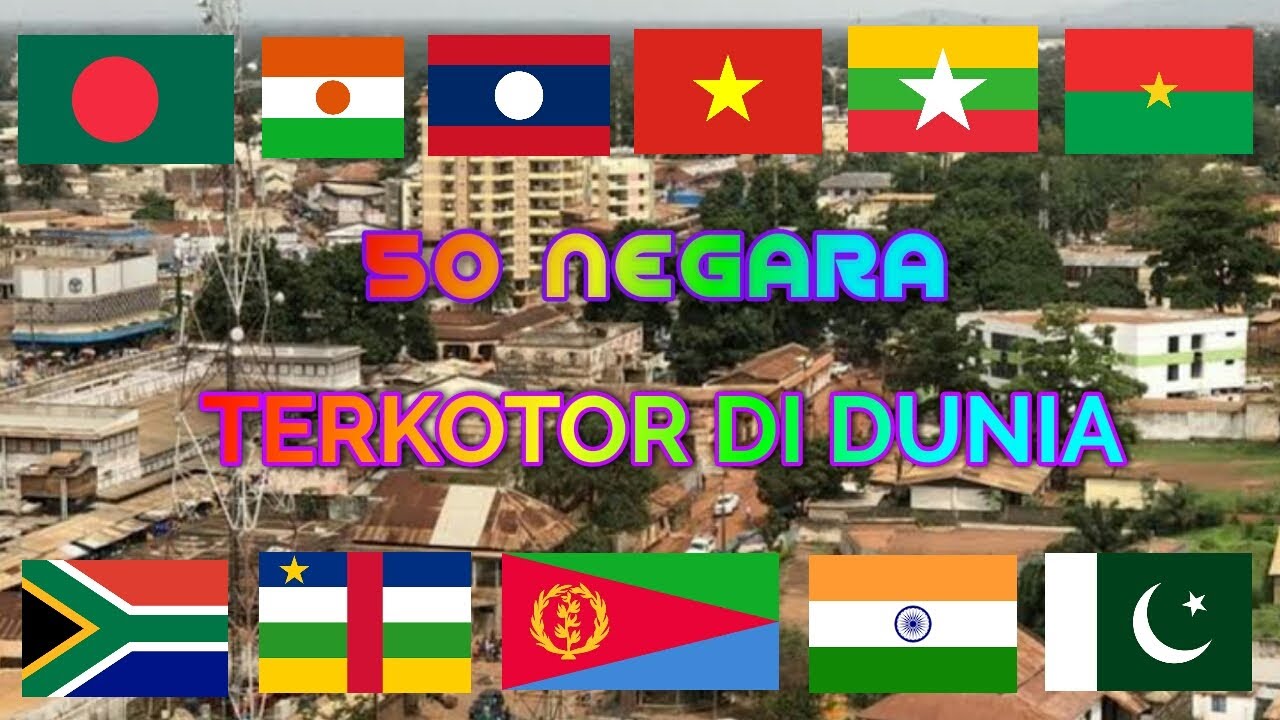 Negara terkotor di dunia