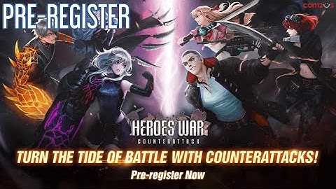 HEROES WAR: Counterattack (ENG) 2020 Online Pre-Registration +Game-Trailer
