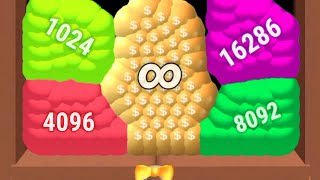 Merge The Jelly 2048 vs Drow to smash logic puzzle - Blob merge 3d Gameplay new update level part #5