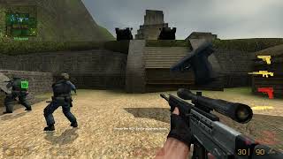 Counter Strike Source Aztec 2024 gameplay