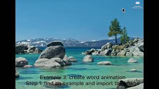 feature and examples in vetra studio