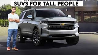 The 8 SUVs that make tall people feel right at home!