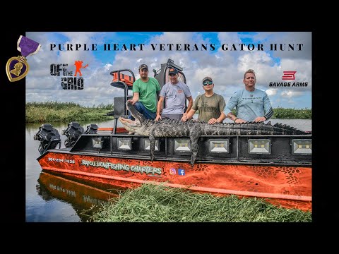 2021 Purple Heart Gator Hunt: New Orleans 