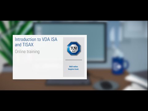 Introduction to VDA ISA and TISAX® – E-Learning