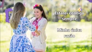 Cúmplices de um Resgate - Sempre Contigo - Manuela e Rebeca (Com letra) screenshot 5