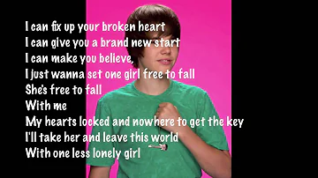 One less lonely girl-Justin Bieber with lyrics
