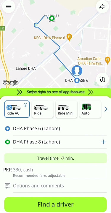 How to use inDrive App