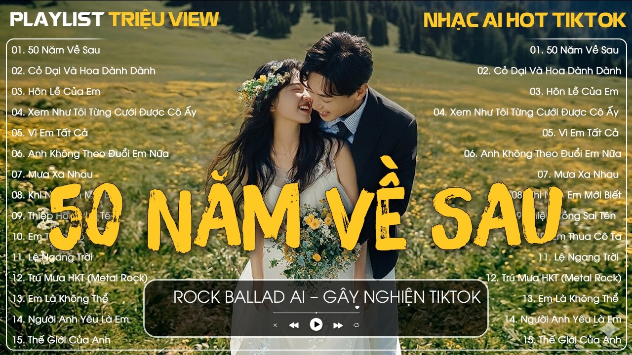 50 Năm Về Sau - Nhạc Trẻ Ballad Việt 2026 | Chọn Lọc 15 Bài Hát Tình Yêu Hot Trend Triệu View