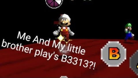 B3313 Scary Sewer Maze Shadow Mario