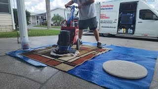 Deep Rug Cleaning :  Vacuuming, VLM with Phoenix OP Machine and more