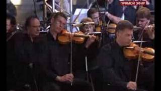 21 August 2008. Valery Gergiev with Mariinsky Theatre opera