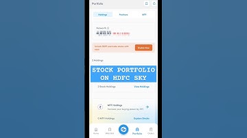 HDFC SKY PORTFOLIO LIVE #hdfcsky #trading #stockmarket #hdfc #india #shortvideo