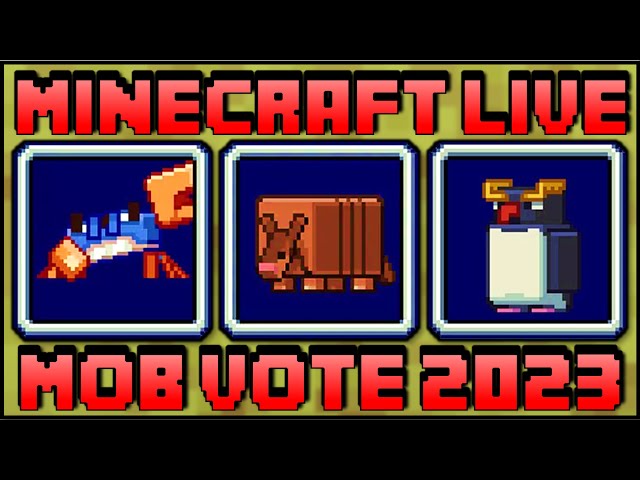 Cast Your 2023 'Minecraft' Mob Vote This Week—Crab, Armadillo, and Penguin  Details - XboxEra