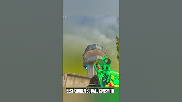 BEST "CRONEN SQUALL" GUNSMITH in WZM (Season 3)