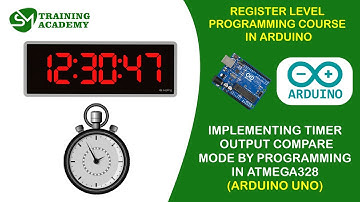 Timer Output Compare Programming in Arduino | Register Level Programming in Arduino | T - 23