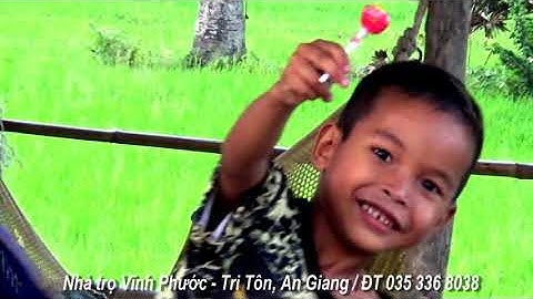 Cảnh sinh hoạt trong làng Phnom Pi vào một buổi chiều hè - Châu Lăng, Tri Tôn, An Giang 28/06/2021