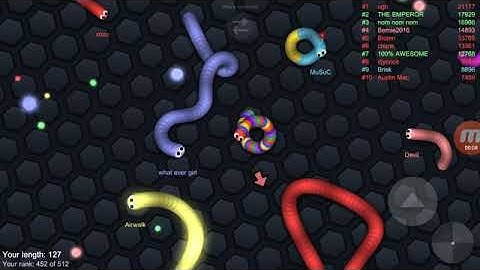 Slither.io(offline/I’m a noob;(