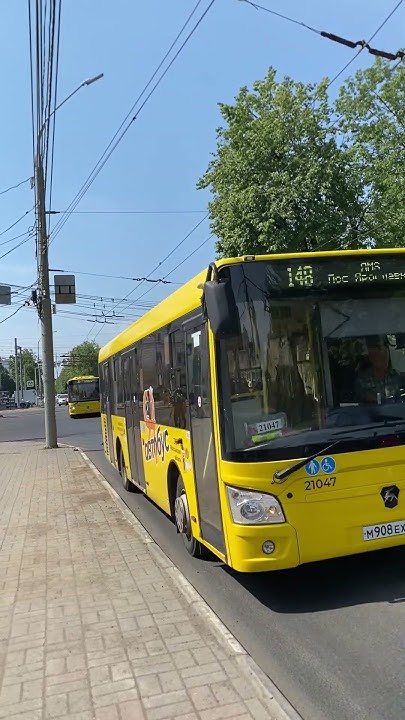 Кубики! Автобусы ЛиАЗ-4292.60 (1-2-1) по маршрутам 148 и 30, Ярославль ...