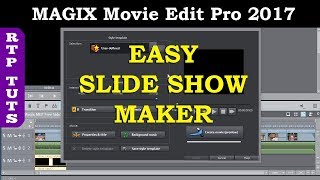 Magix Video Slideshow Maker Tutorial. Add Music, Captions, Titles in Magix Movie Edit Pro screenshot 2