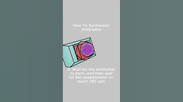 How to Synthesize Antimatter (well not really) #blender #antimatter #memes