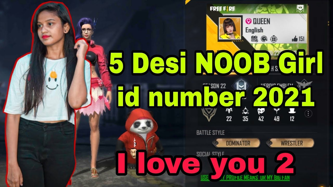 Numero 5 Free Fire numbers