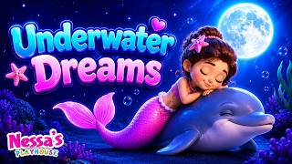 Underwater Dreams 🌙 Ocean Lullaby for Babies & Toddlers | Bedtime Songs for Sleep