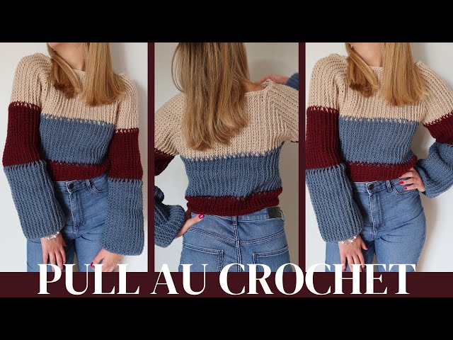 Parcours Crochet - Créer son pull en laine - Les Affûtés