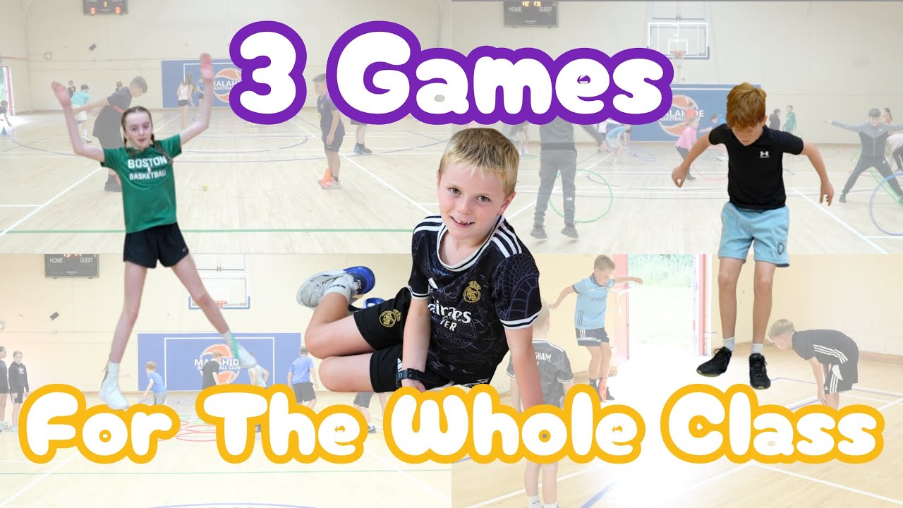 3 Games To Involve the Whole Class by Daly Exercise!💥