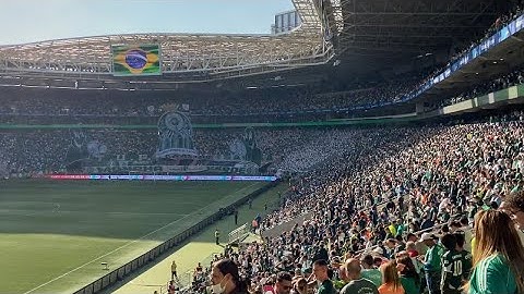 Hino Nacional - “Meu Palmeiras” - Allianz Parque - completo