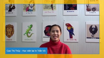 Học in lụa ở đâu tốt nhất? Học nghề gì dễ kiếm tiền cho nữ | Dạy nghề in lụa Trần Vũ