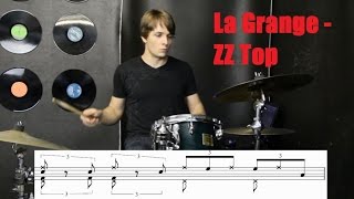 La Grange Drum Tutorial - ZZ Top chords