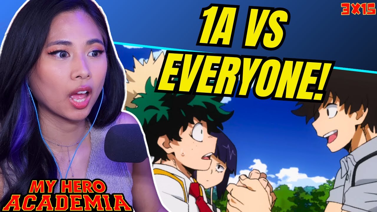 THE TEST! | My Hero Academia 3x15 REACTION VIDEO!!! - YouTube