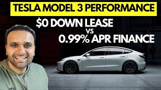 I Compared Leasing vs Financing the Tesla Model 3 Performance | Here's the Better Option!