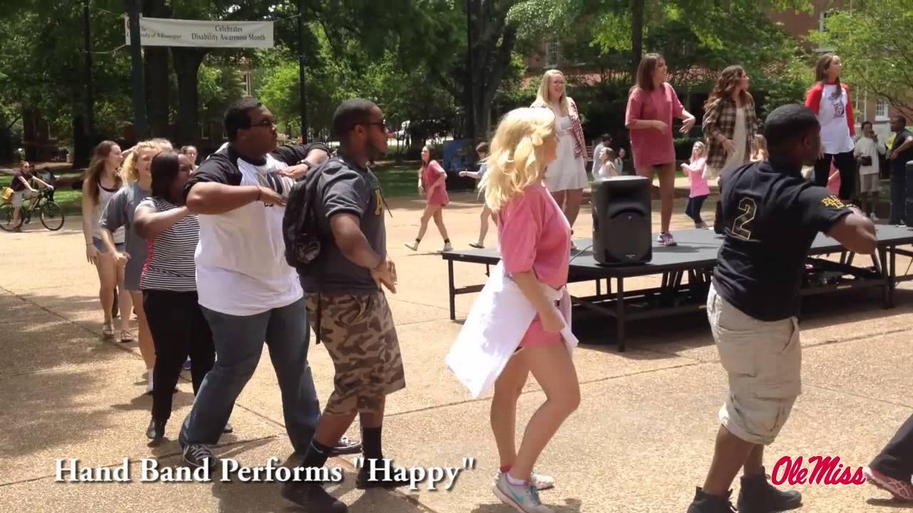 Hand Band & Alpha Phi Alpha Perform "Happy" - YouTube