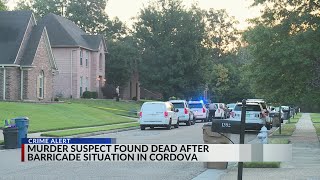 Suspect identified after barricade situation in Cordova
