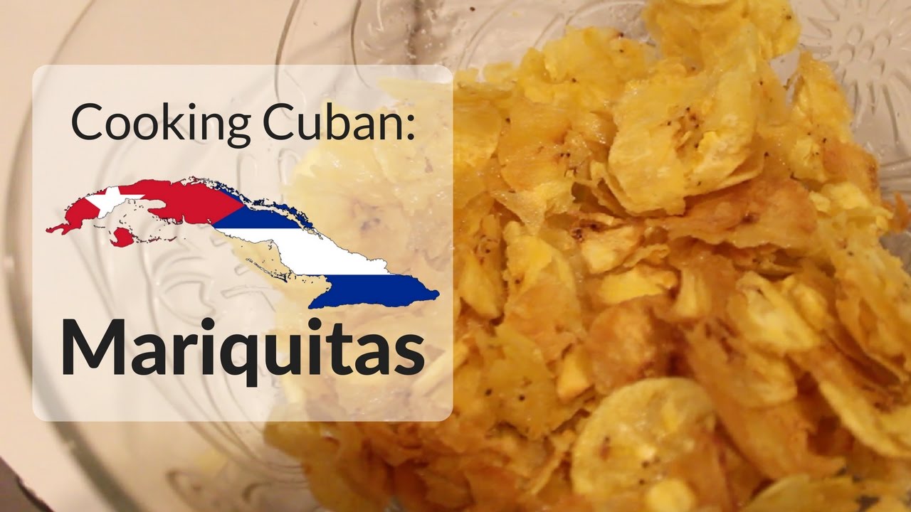 Cooking Cuban Mariquitas (Plantain Chips) YouTube