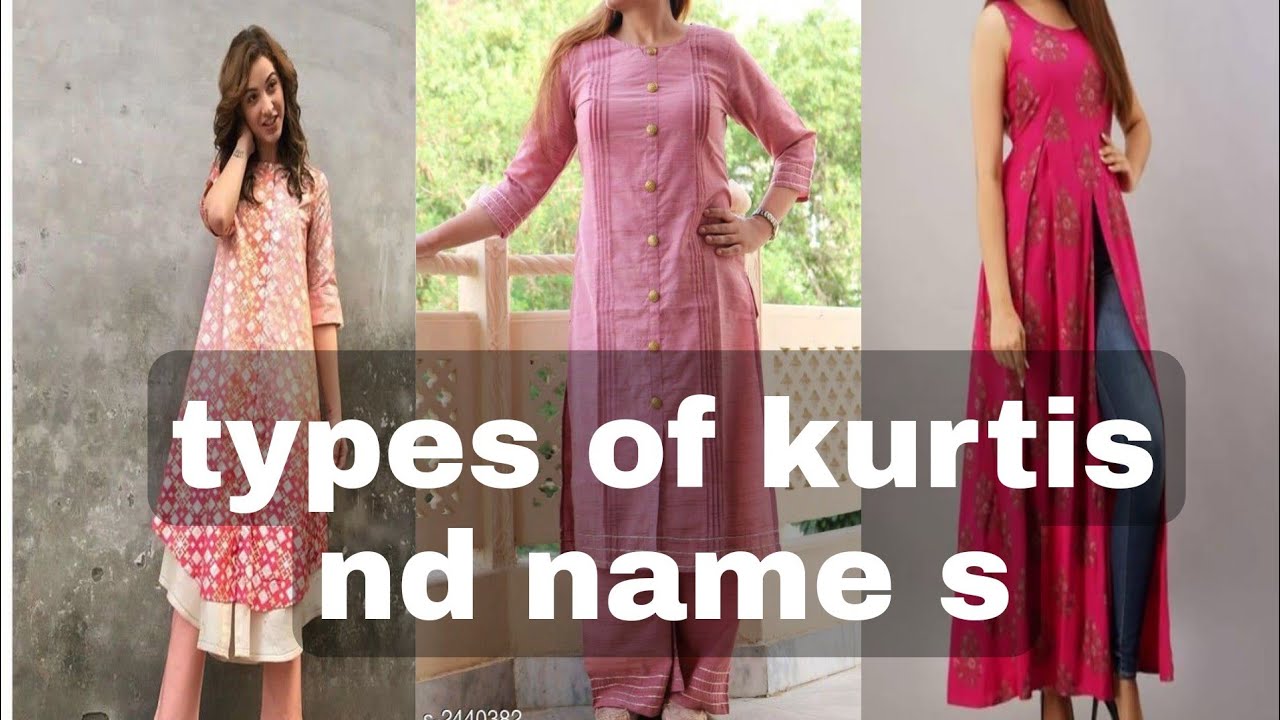 12 types of kurtis nd names/// different types of kurtis nd names#vizag ...