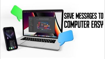 How to Save All Your Messages to a Computer EASY
