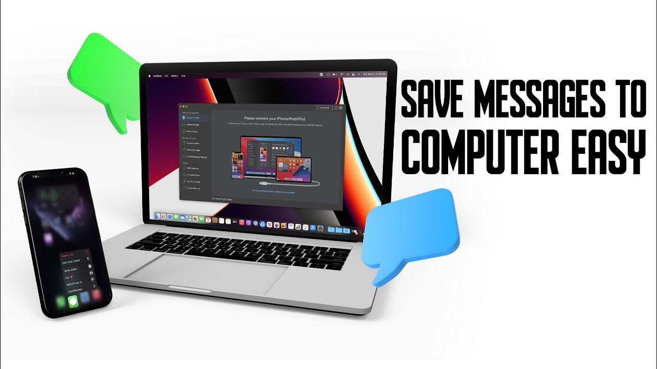 how-to-save-all-your-messages-to-a-computer-easy-youtube